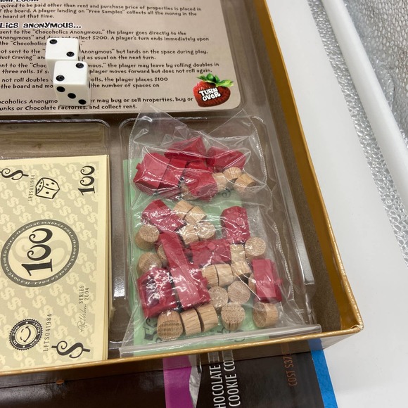Chocolate Opoly Monopoly Board Game Original Box - Preowned Complete - Picture 4 of 8